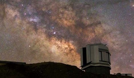 تلسكوب إيران العملاق يلتقط صورة لمجرّة

